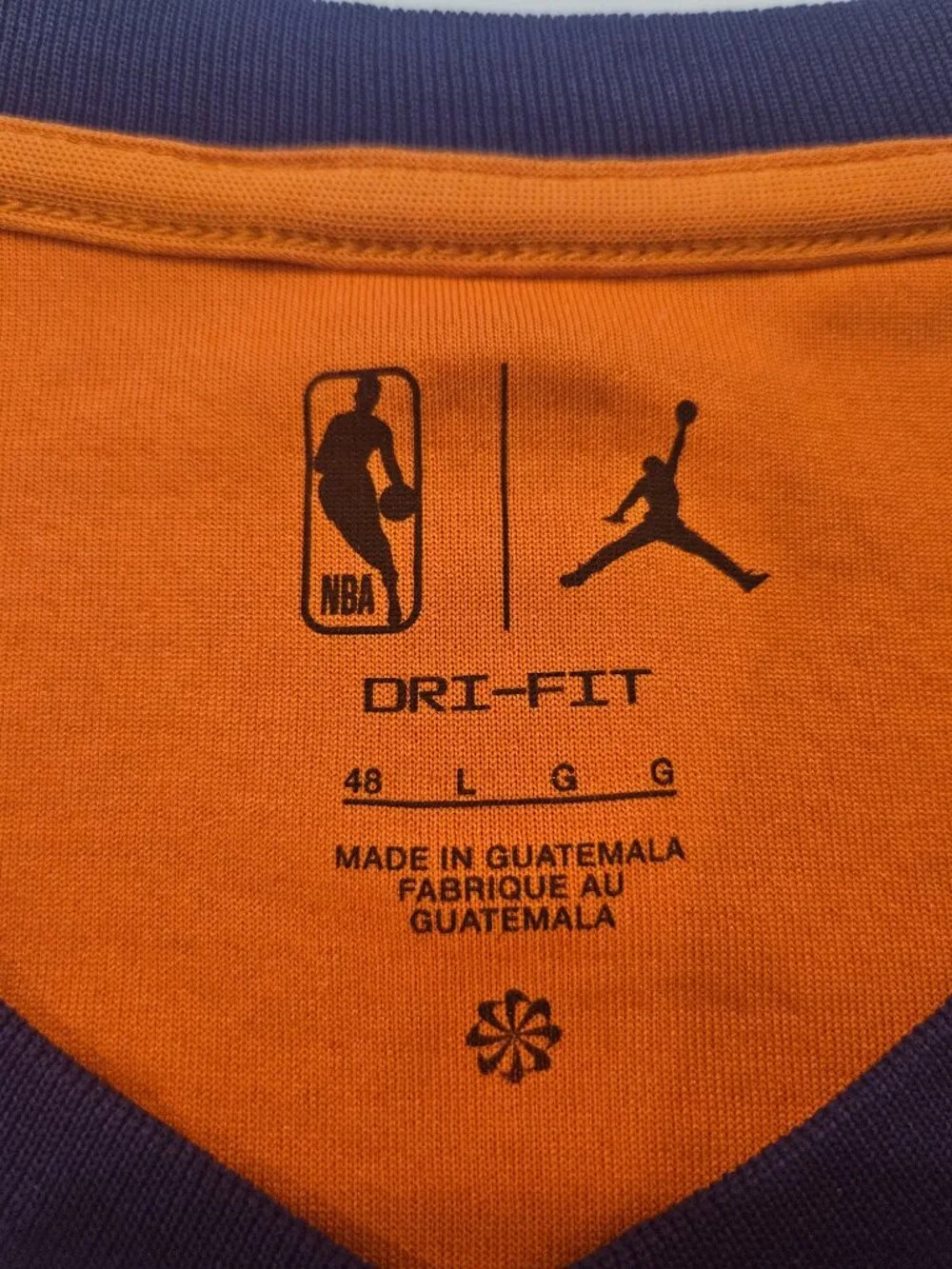 Jordan Phoenix Suns Jersey Deandre Ayton